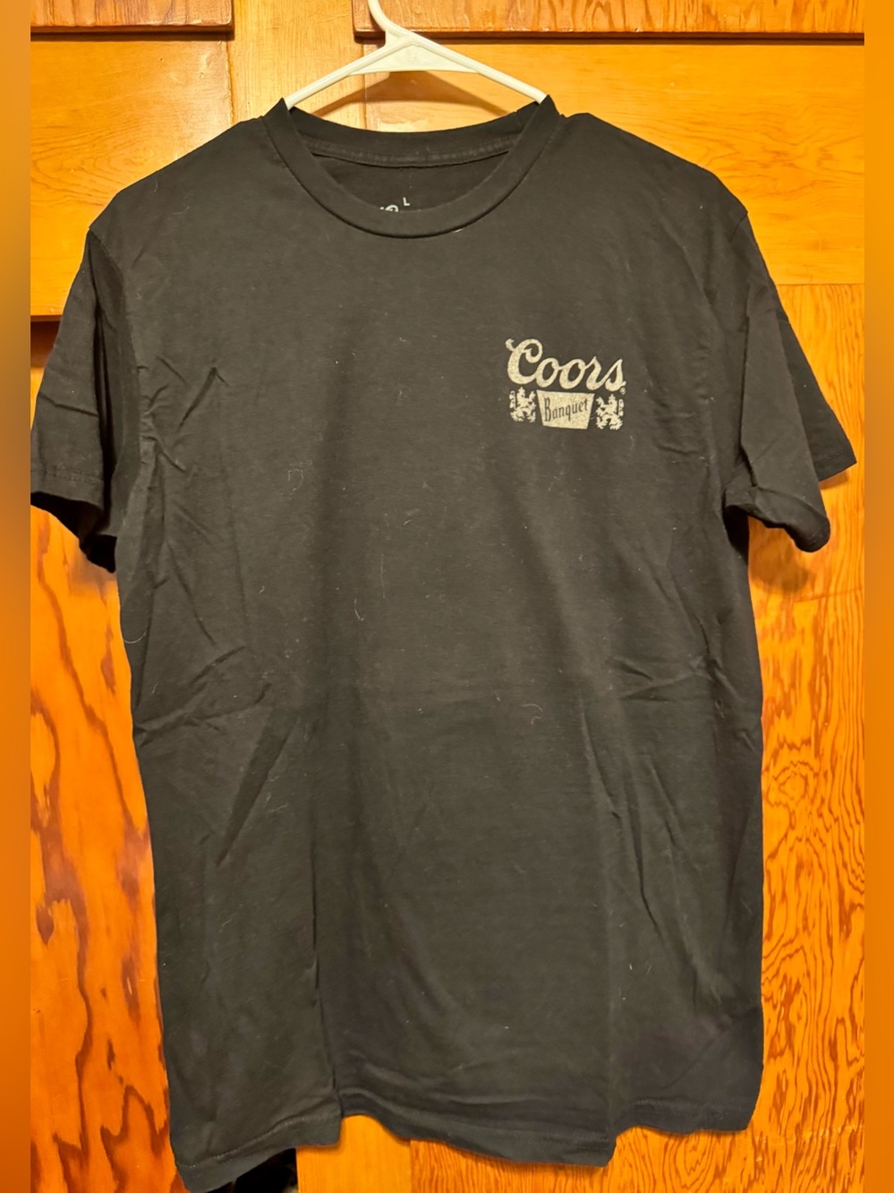 Coors Banquet Men's Black Short Sleeve Graphic Tee